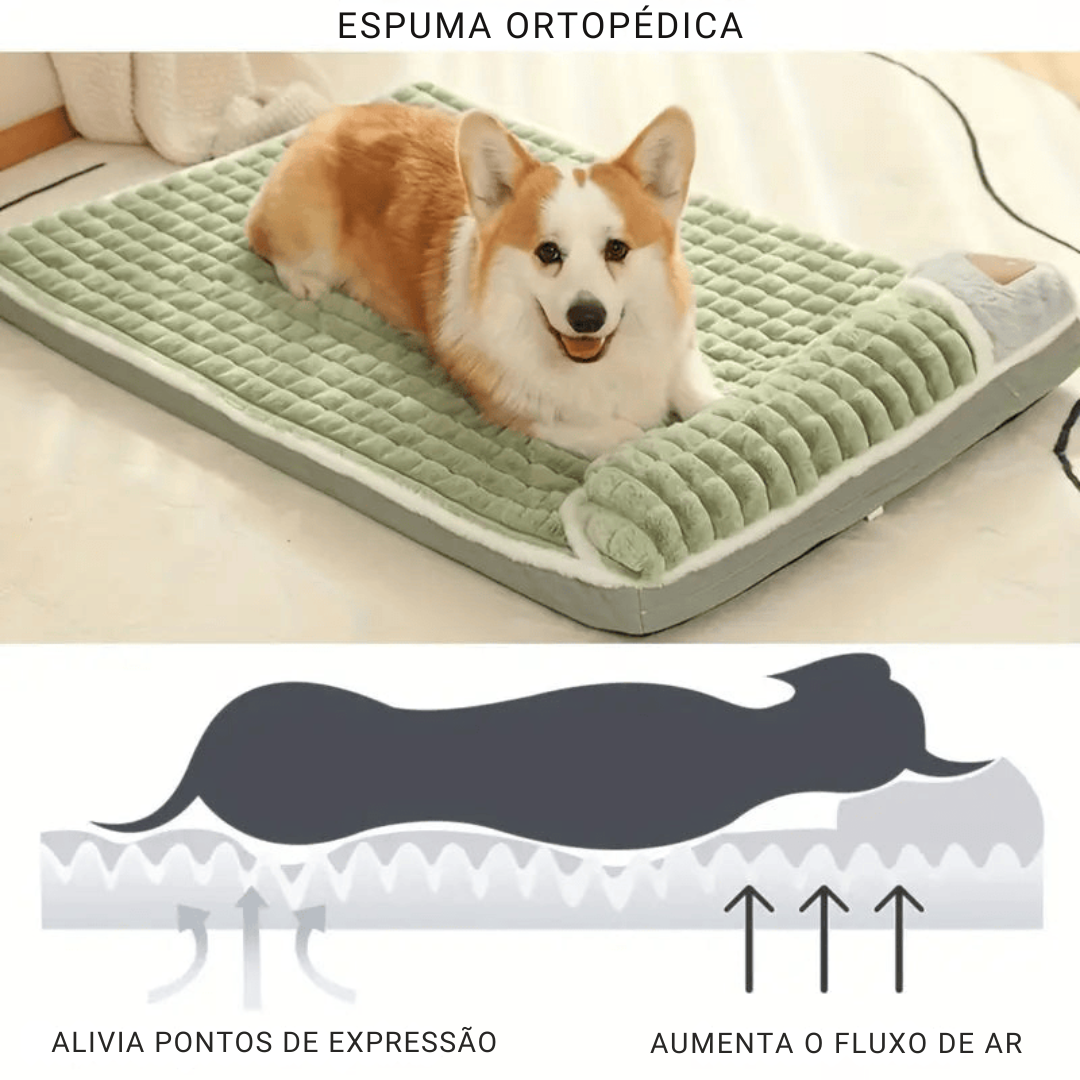 Cama RelaxePet - Conforto e Saúde para seu Pet + Brinde Exclusivo: Kit de Aromaterapia