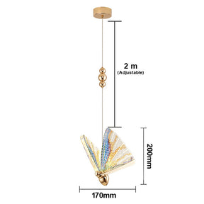 Pendente de Borboleta de LED