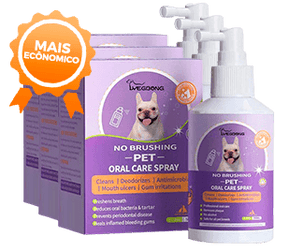 Removedor de Tártaro e Mau Hálito PetFresh™ [Cães e gatos]