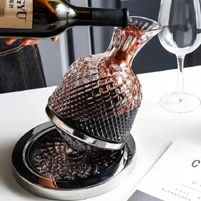 Aerador de Vinho, Decanter Giratório